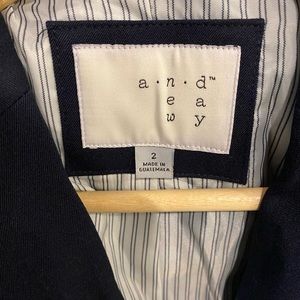 Navy Blazer - A New Day